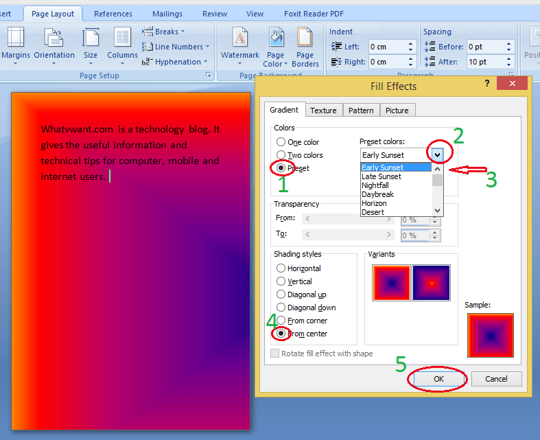 Microsoft Word How To Change Page Color On One Page Microsoft Word How To Change Page Color On One Page