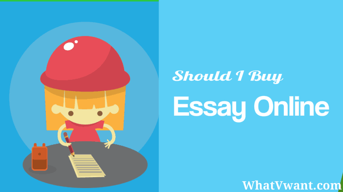 Should i buy an essay online